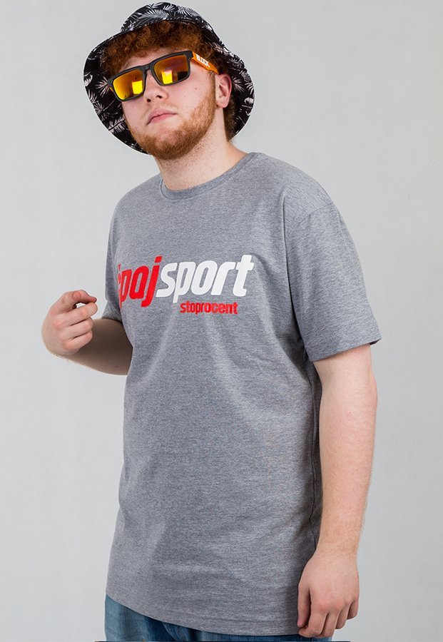 T-shirt Stoprocent CS Simple szary