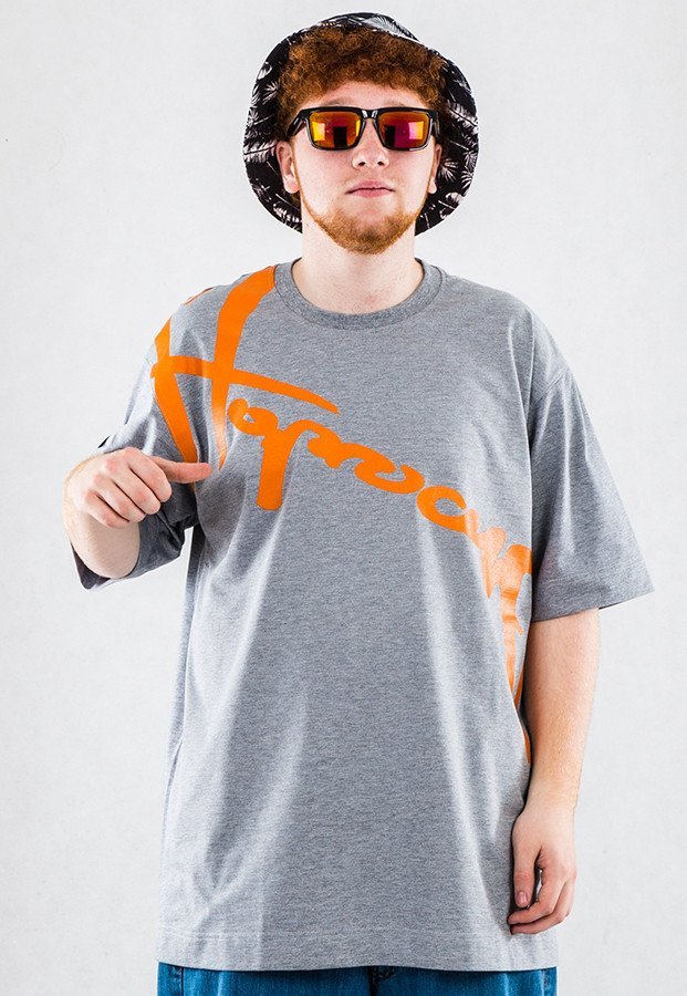 T-shirt Stoprocent Downhill szary